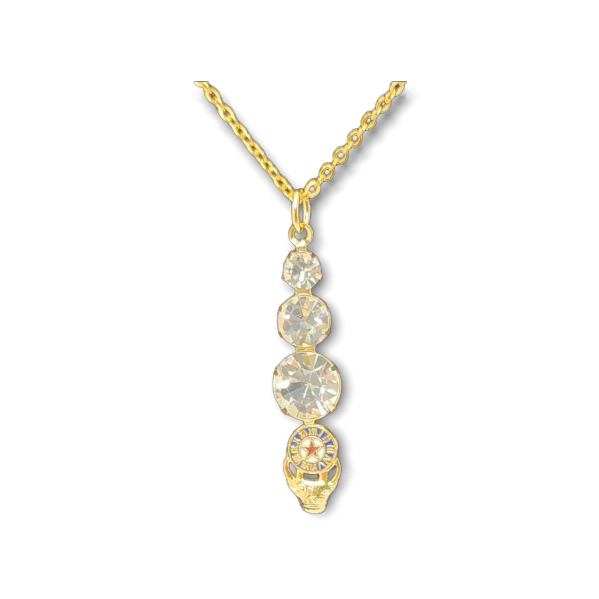 Elks Graduated Stone Necklace Bpbm191n 2