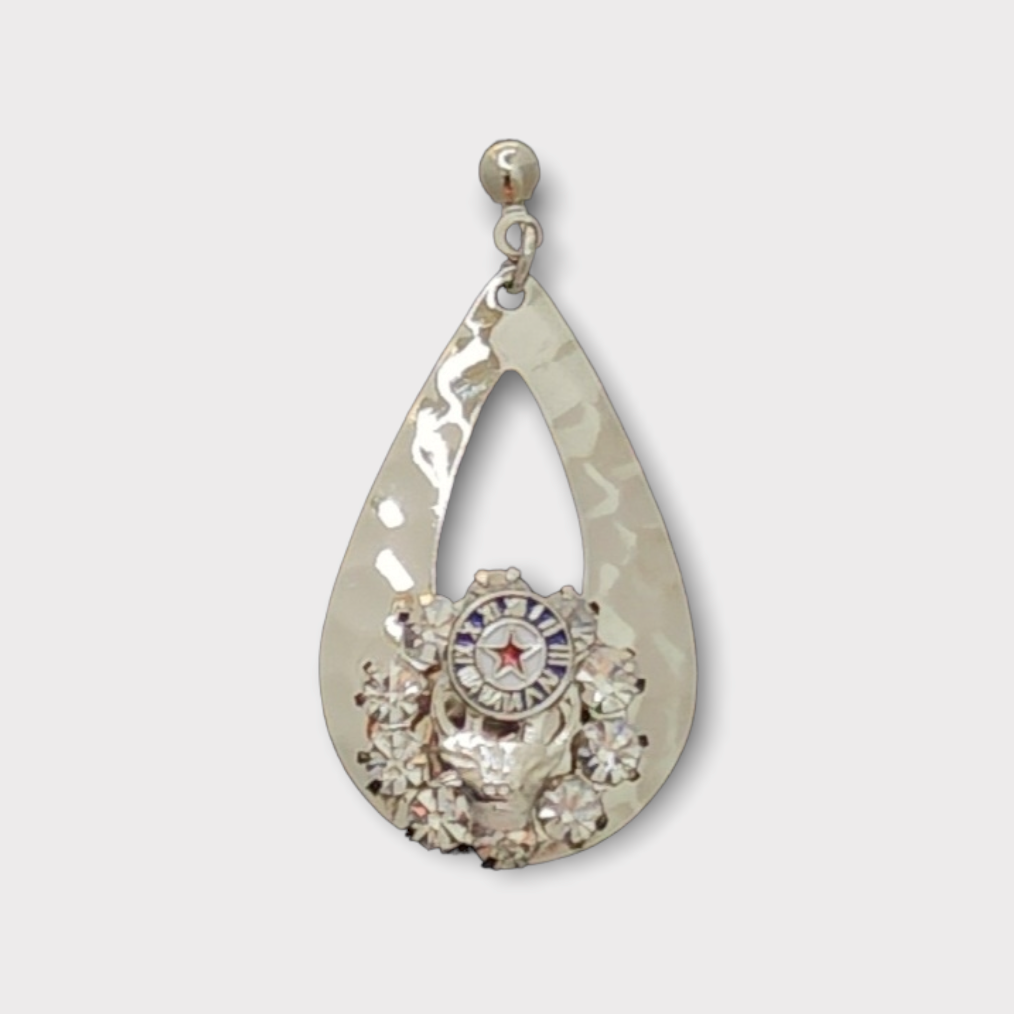 Elks Teardrop Earrings Bp811nss 2