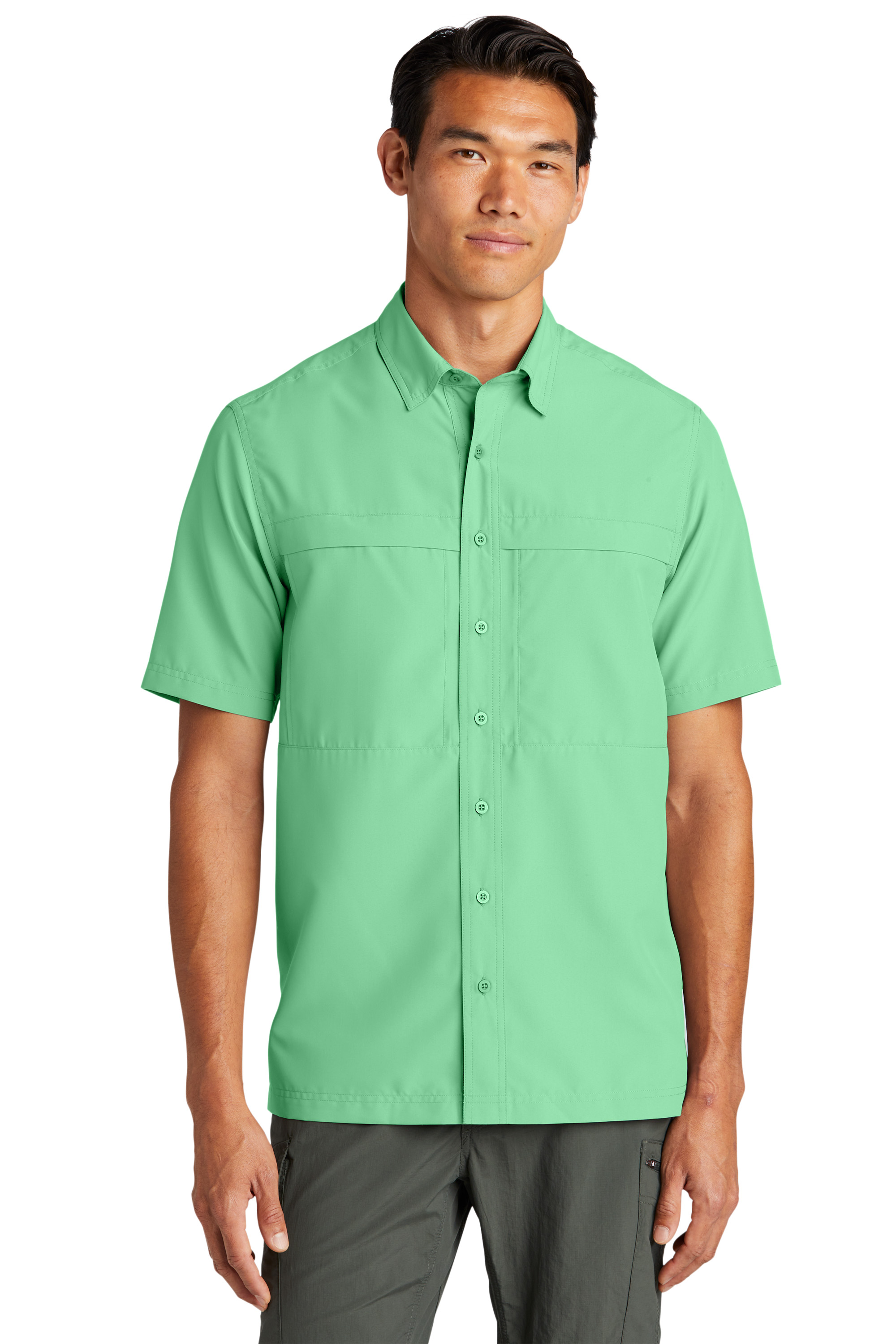 W961 Brightseafoam Model Front