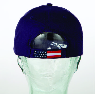 32embf Americana Flag Hat Elks Back