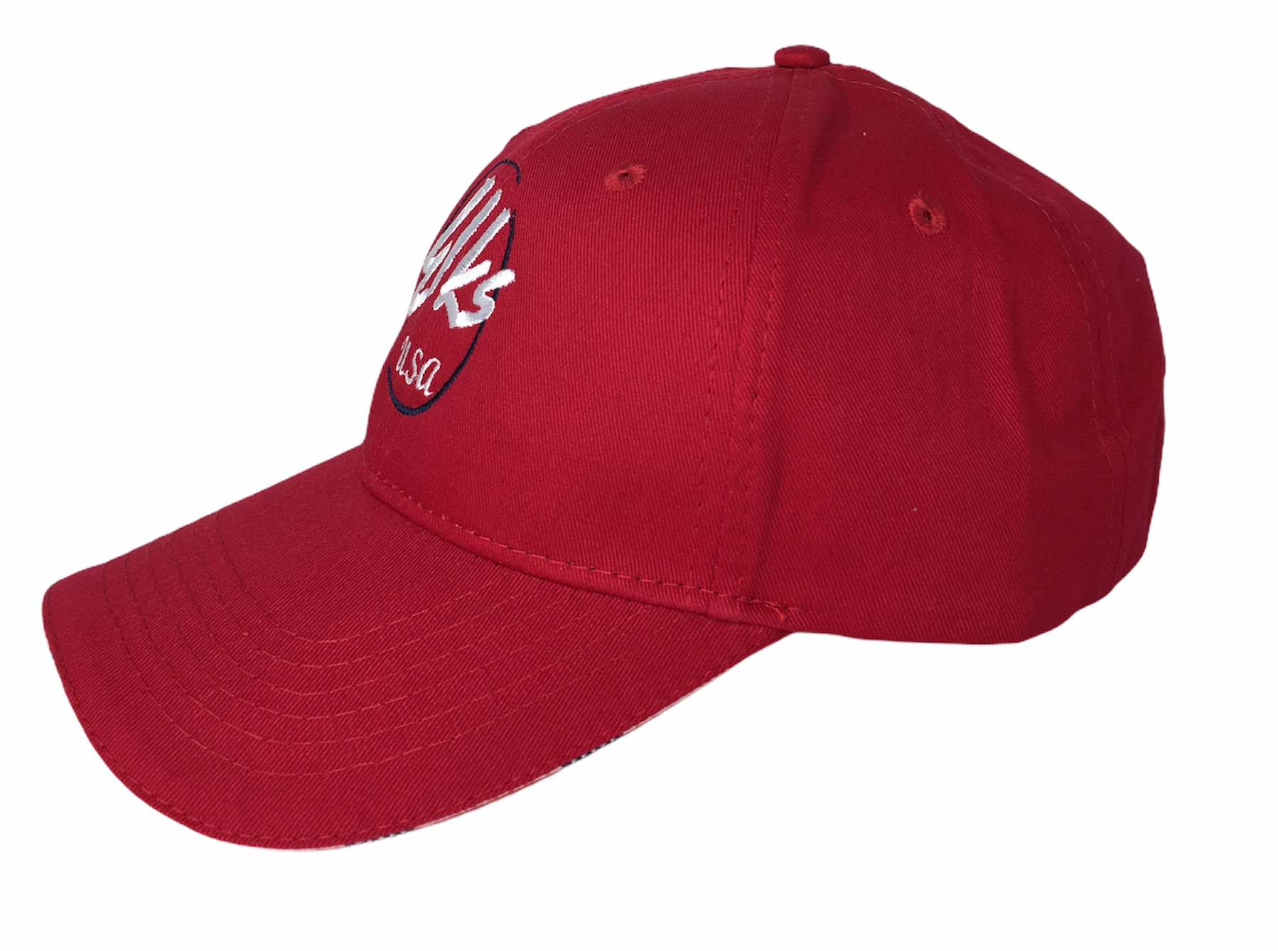 32embf Americana Flag Hat Elks Side Red