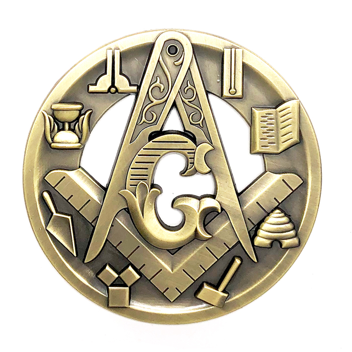 Freemason 32nd Degree Consistory Car Emblem 
