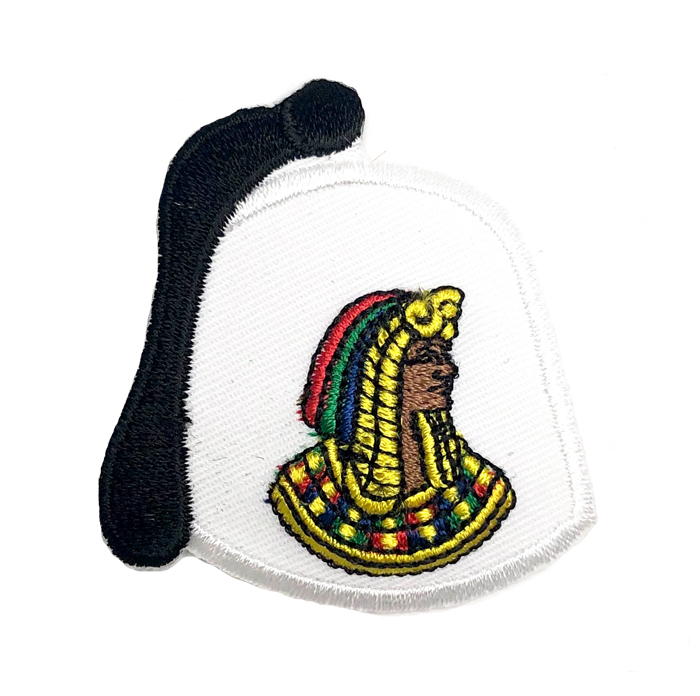 DAUGHTER OF IMP COURT FEZ IRON ON PATCH Daughters of the Imperial DAUGHTER OF IMP COURT FEZ IRON ON PATCH Daughters of the Imperial