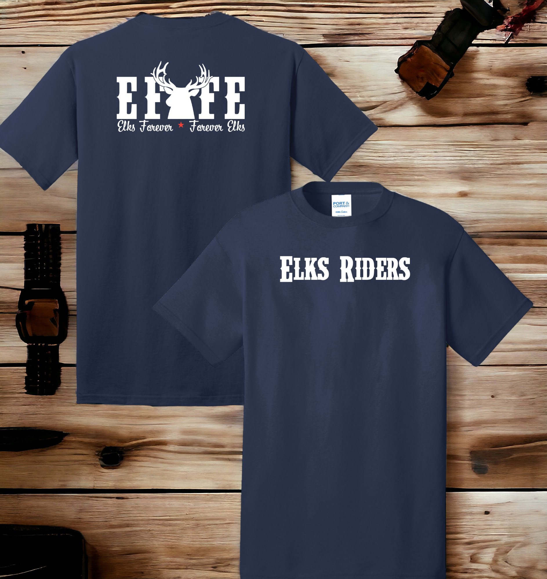ELKS RIDERS T-SHIRT |Elks USA by D. Turin & Company